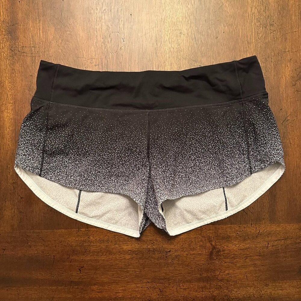 Speed Up Short 2.5" - Ombre Speckle Stop Print - 6